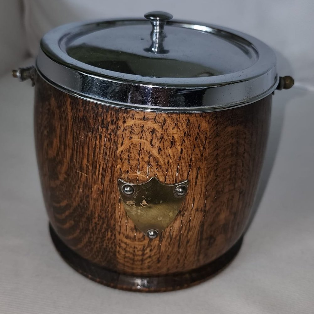 Vintage English Biscuit Jar